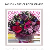 Monthly Flower Delivery Subscription Service